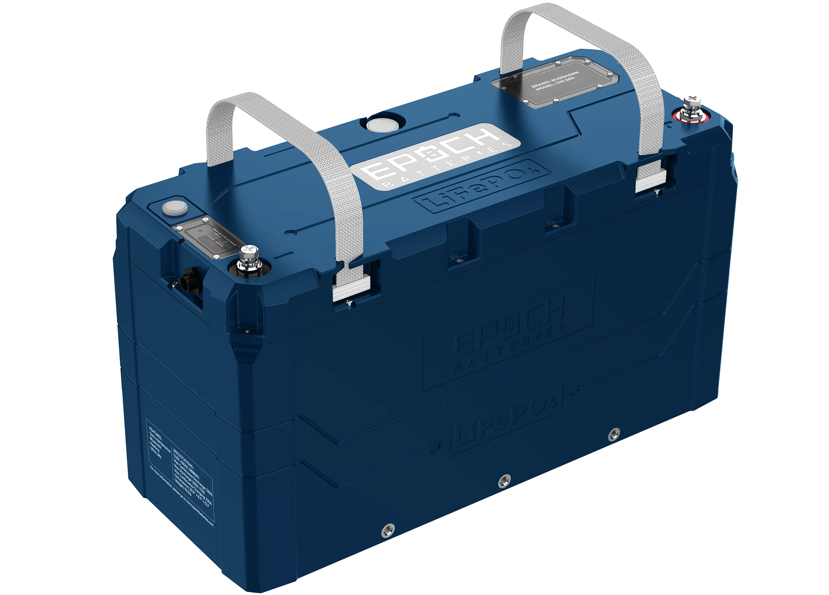 12V 460Ah V2-T Elite Series LiFePO4-accu met verwarming, Bluetooth en Victron